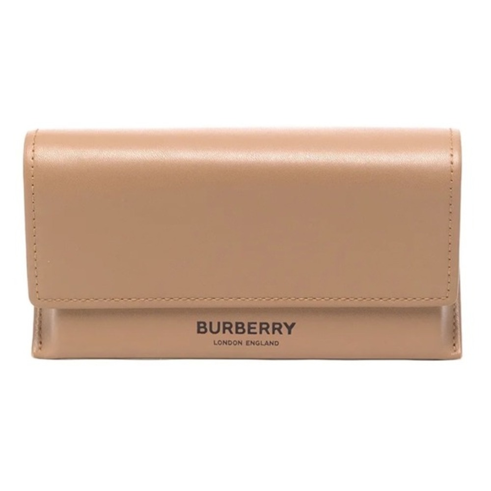Burberry Leather Camel Sunglasses Case Quiet Luxury Travel Summer Resort Sunnies